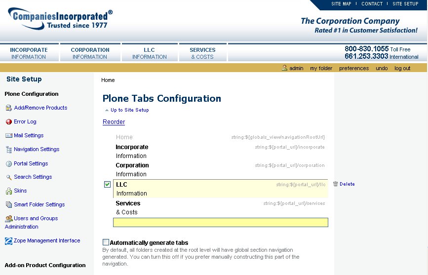Companies Inc